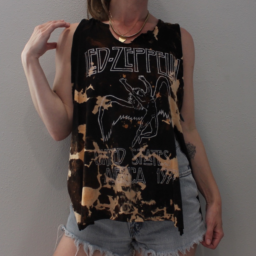 Led Zeppelin Grunge Tank